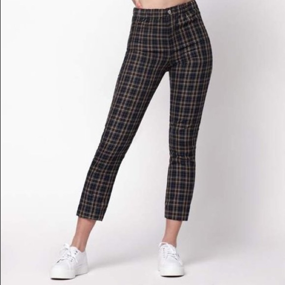Brandy Melville John Galt Plaid Pants